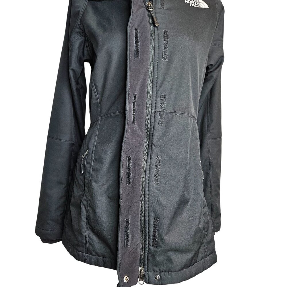North Face Women's Jacket Black Soft Shell Size Small‎ - Picture 4 of 10